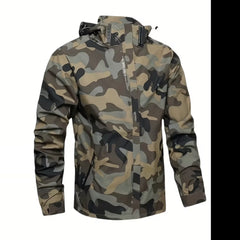 CHAQUETA ROMPEVIENTOS PARA HOMBRE camuflada