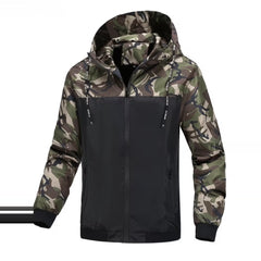 CHAQUETA ROMPEVIENTOS PARA HOMBRE camuflafe