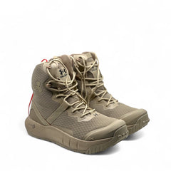 Bota media caña con cremallera