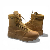 BOTA MILITAR CAÑA ALTA AMARILLA