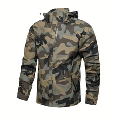 CHAQUETA ROMPEVIENTOS PARA HOMBRE camuflada