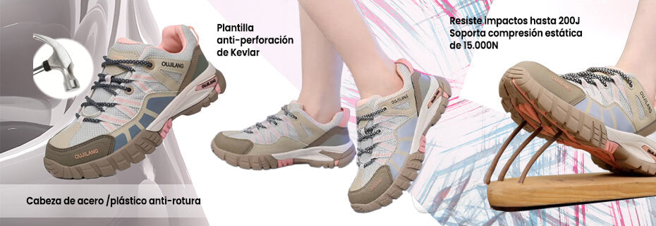 puntera de seguridad dama
