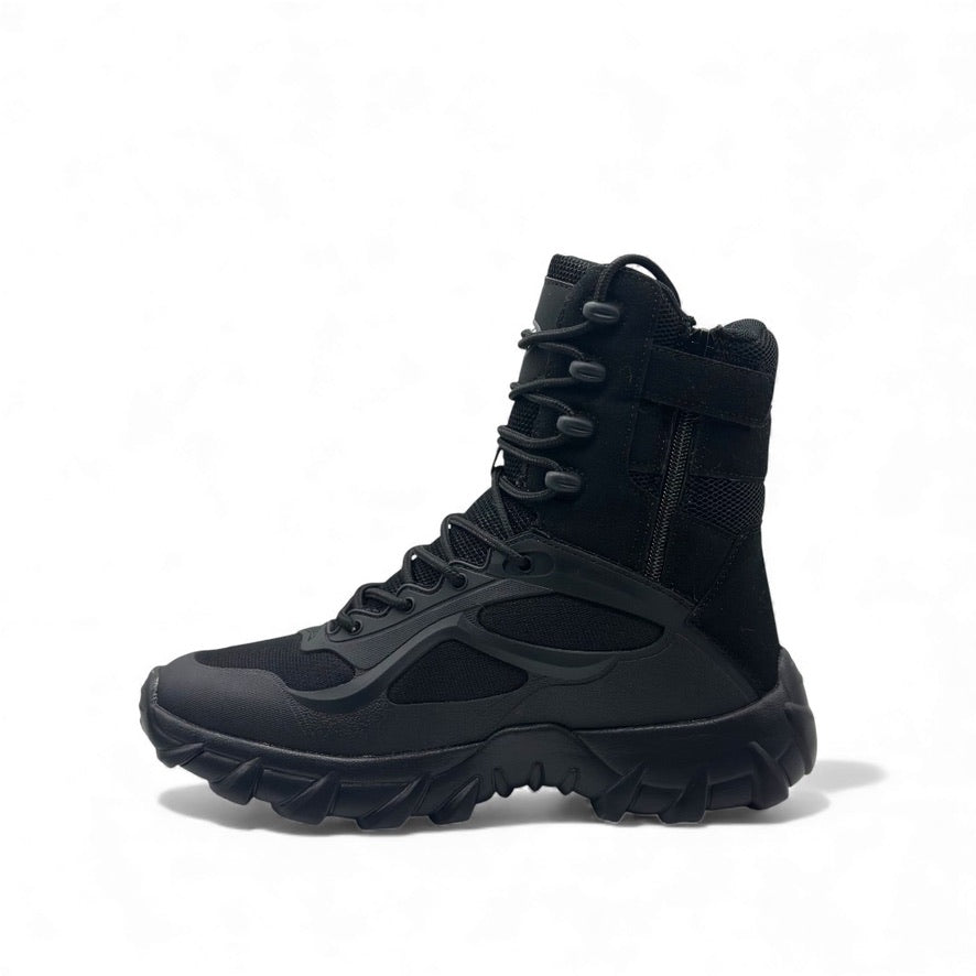 bota caña alta militar