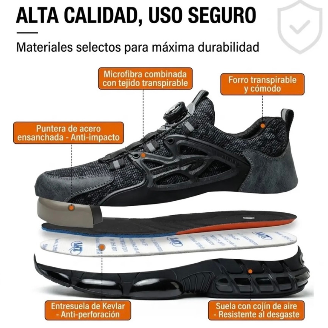 Tenis de Seguridad industrial