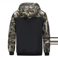 CHAQUETA ROMPEVIENTOS PARA HOMBRE camuflafe