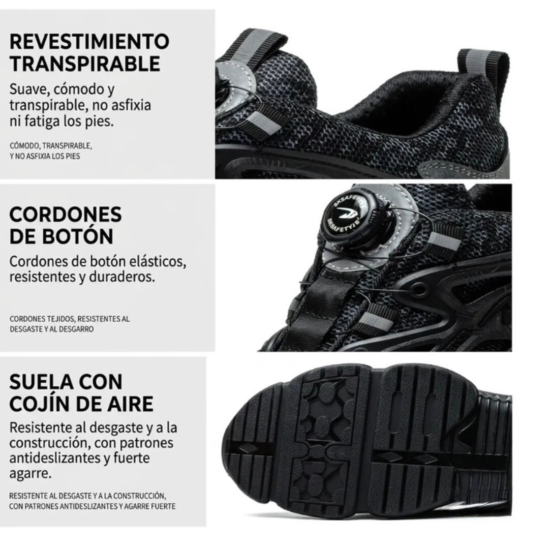 Tenis de Seguridad industrial