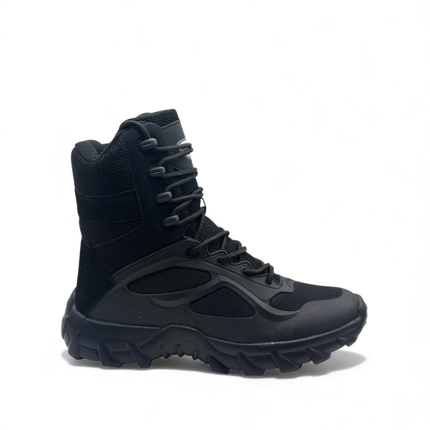 bota caña alta militar