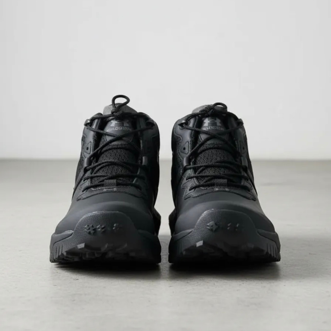 Bota Tactica hombre con punta de cuero