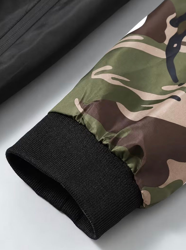 CHAQUETA ROMPEVIENTOS PARA HOMBRE camuflafe