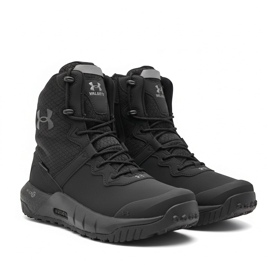 Bota Táctica  MG  cremallera  y cuero
