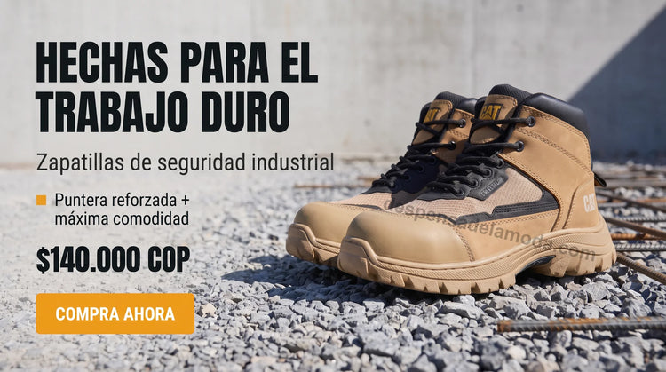 Zapatillas de seguridad industrial - hero desktop