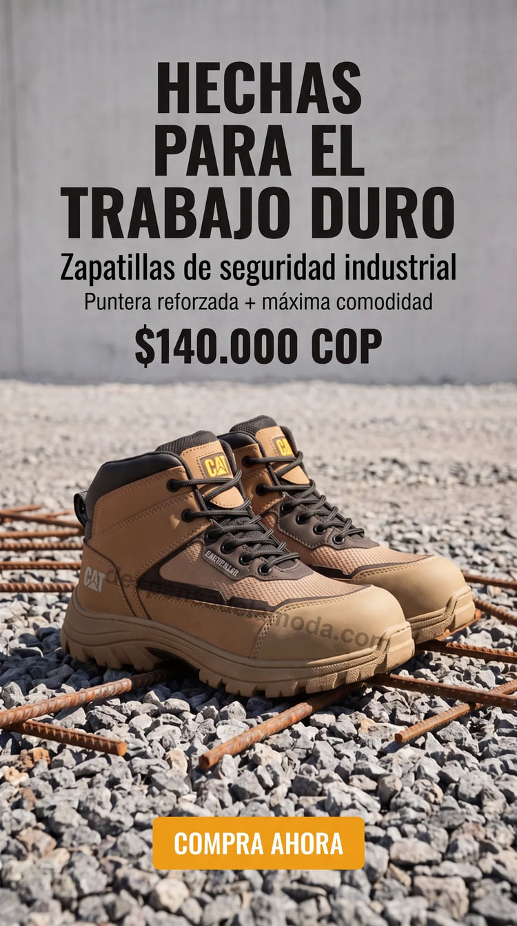 Zapatillas de seguridad industrial - hero movil